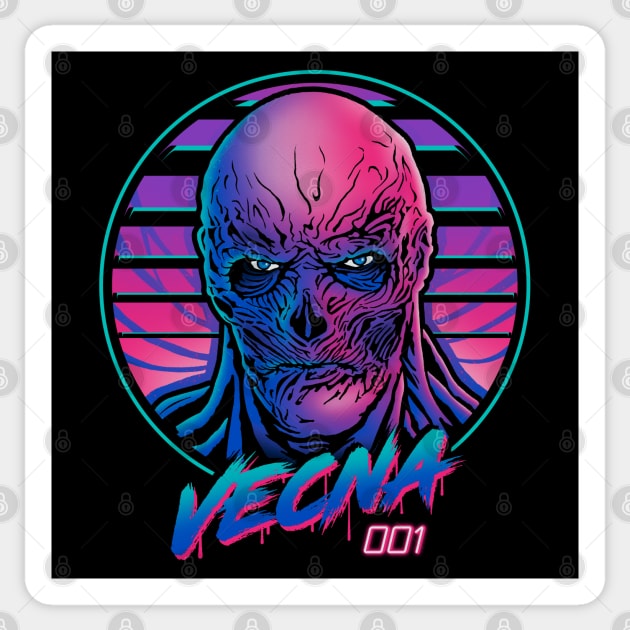 Retro Vecna Sticker by Getsousa